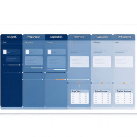 A Long-Term Job Search Planning Schedule
