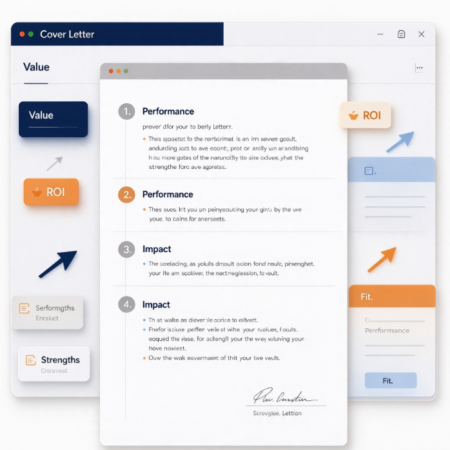 Performance- and Value-Oriented Cover Letter Template