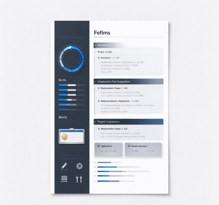 Two-Column, Skills-Focused Resume Template